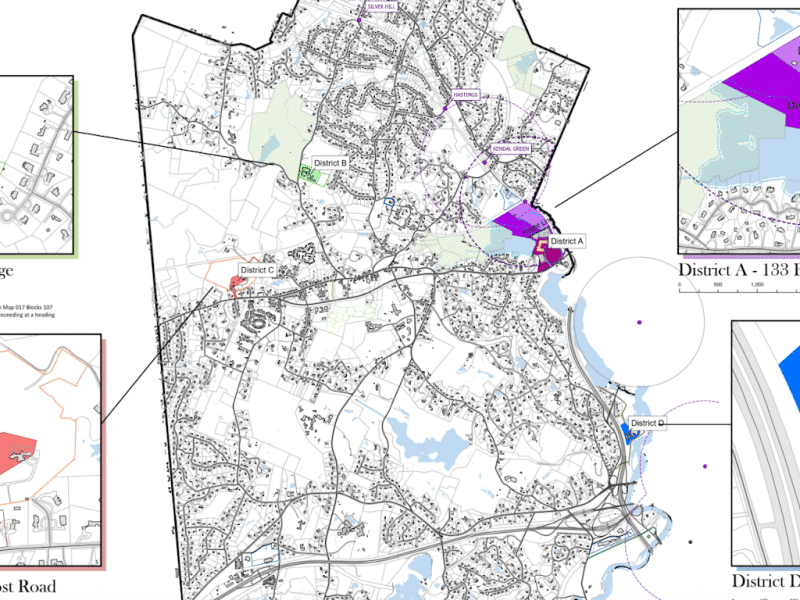 Weston's full MBTA Communities zoning proposal